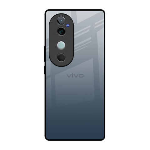 Smokey Grey Color Vivo V40 5G Glass Back Cover Online