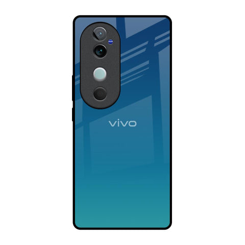 Celestial Blue Vivo V40 5G Glass Back Cover Online