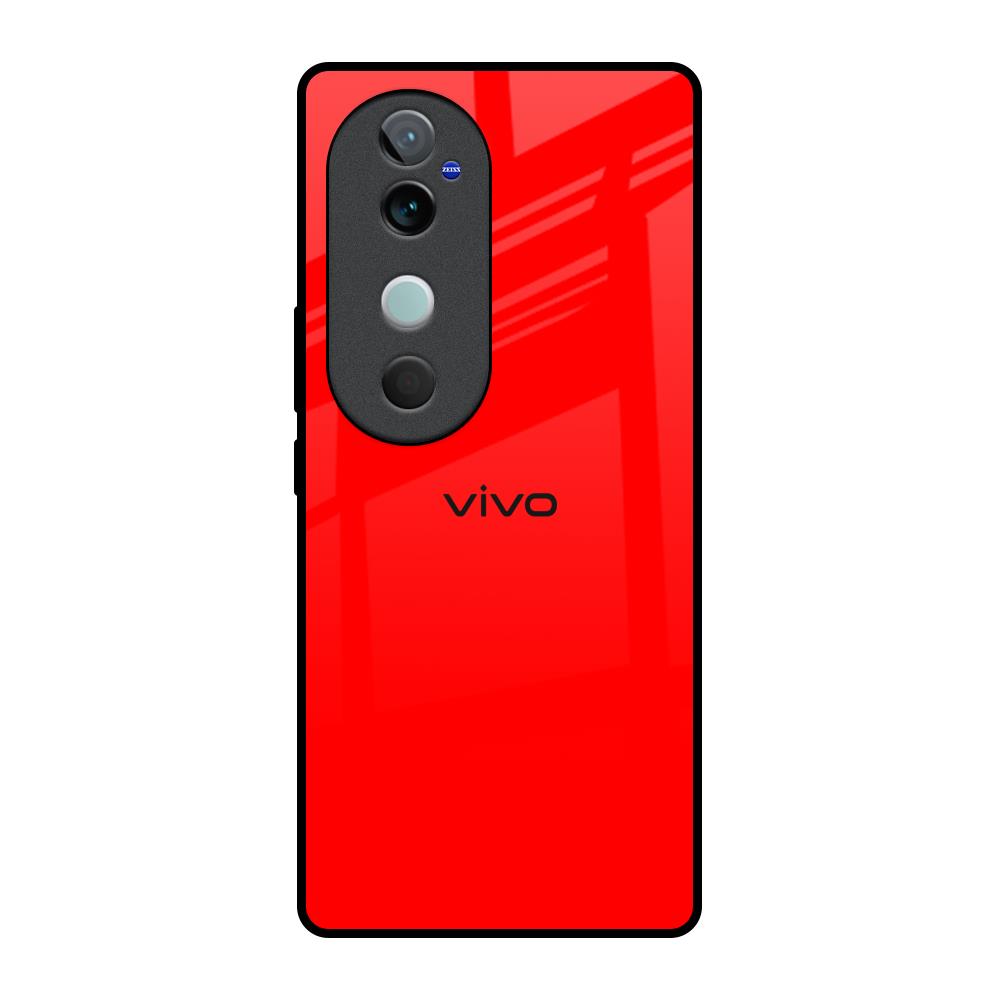 Blood Red Vivo V40 5G Glass Back Cover Online