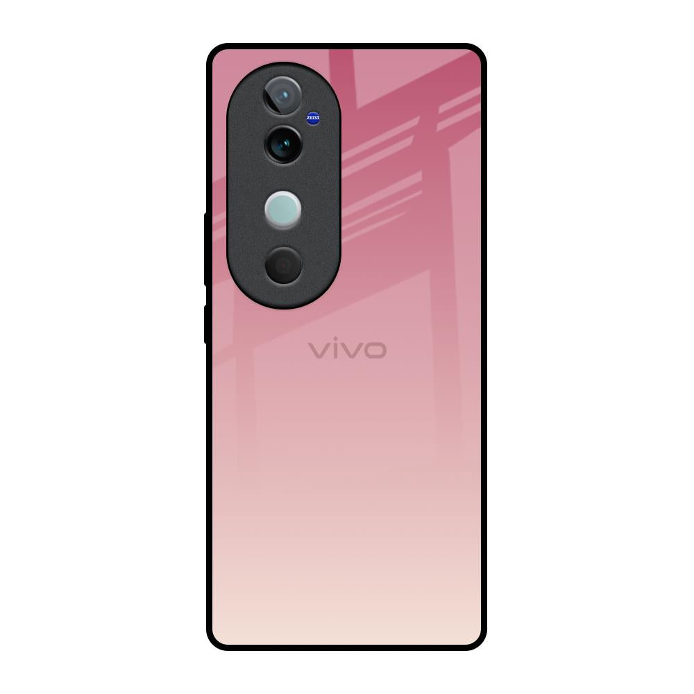 Blooming Pink Vivo V40 5G Glass Back Cover Online