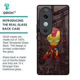 Angry Baby Super Hero Glass Case for Vivo V40 5G