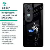Car In Dark Glass Case for Vivo V40 5G