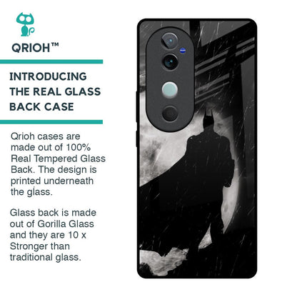 Dark Warrior Hero Glass Case for Vivo V40 5G