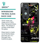 Astro Glitch Glass Case for Vivo V40 5G