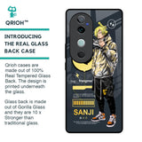 Cool Sanji Glass Case for Vivo V40 5G