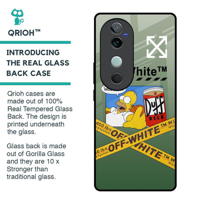 Duff Beer Glass Case for Vivo V40 5G