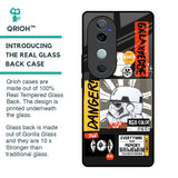 Galaxy Edge Glass Case for Vivo V40 5G