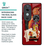 Gryffindor Glass Case for Vivo V40 5G