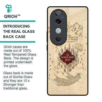 Magical Map Glass Case for Vivo V40 5G
