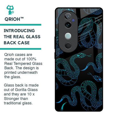 Serpentine Glass Case for Vivo V40 5G