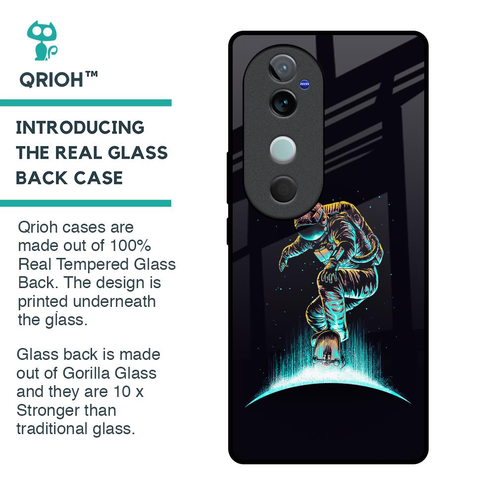 Star Ride Glass Case for Vivo V40 5G