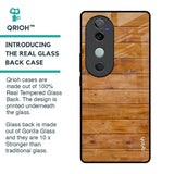 Timberwood Glass Case for Vivo V40 5G