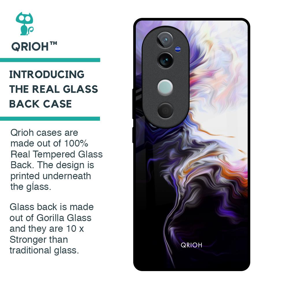 Enigma Smoke Glass Case for Vivo V40 5G