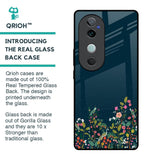 Small Garden Glass Case For Vivo V40 5G