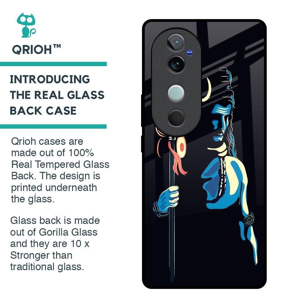 Mahakal Glass Case For Vivo V40 5G