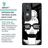 Girl Boss Glass Case For Vivo V40 5G