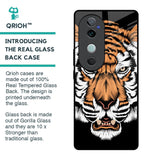 Angry Tiger Glass Case For Vivo V40 5G
