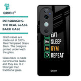 Daily Routine Glass Case for Vivo V40 5G