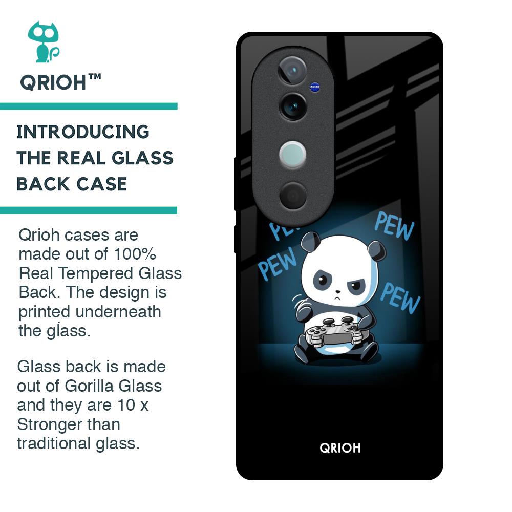 Pew Pew Glass Case for Vivo V40 5G