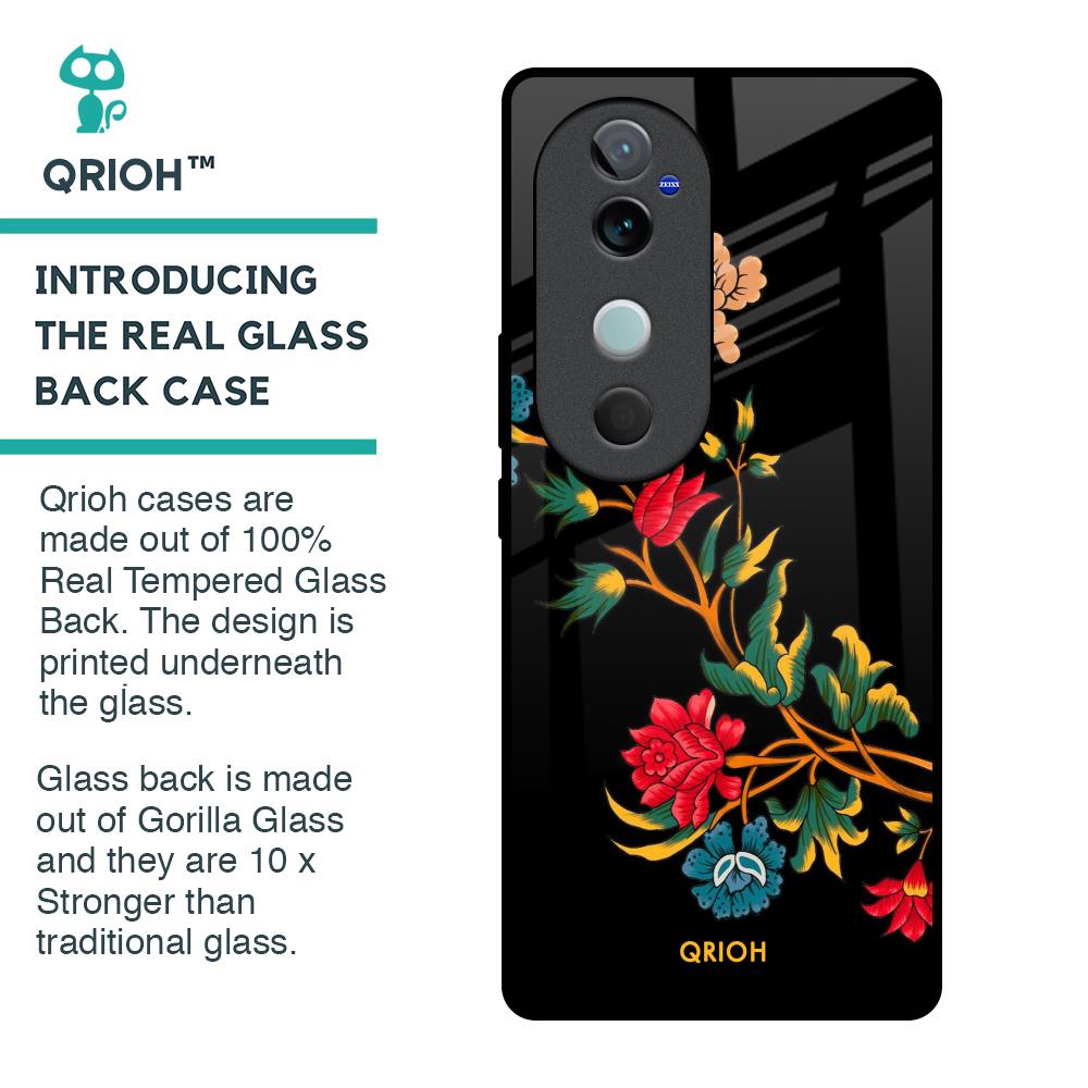Dazzling Art Glass Case for Vivo V40 5G