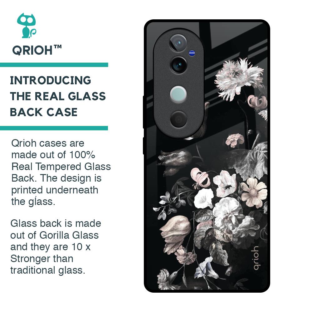Artistic Mural Glass Case for Vivo V40 5G