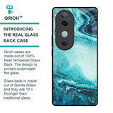 Sea Water Glass Case for Vivo V40 5G