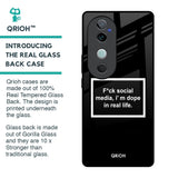 Dope In Life Glass Case for Vivo V40 5G