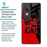 I Am A King Glass Case for Vivo V40 5G