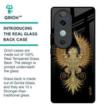 Mythical Phoenix Art Glass Case for Vivo V40 5G