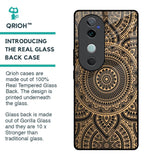 Luxury Mandala Glass Case for Vivo V40 5G