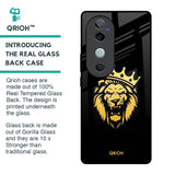 Lion The King Glass Case for Vivo V40 5G