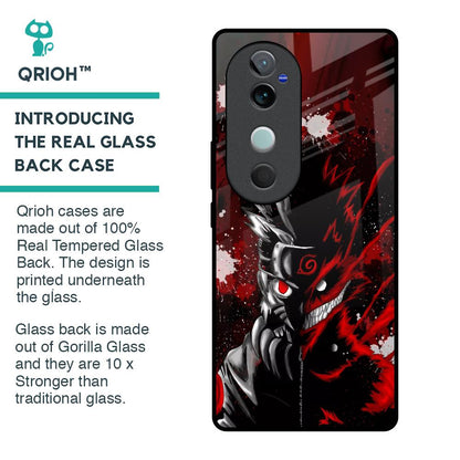 Dark Character Glass Case for Vivo V40 5G