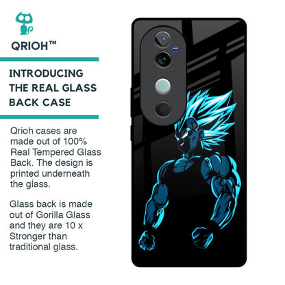 Pumped Up Anime Glass Case for Vivo V40 5G