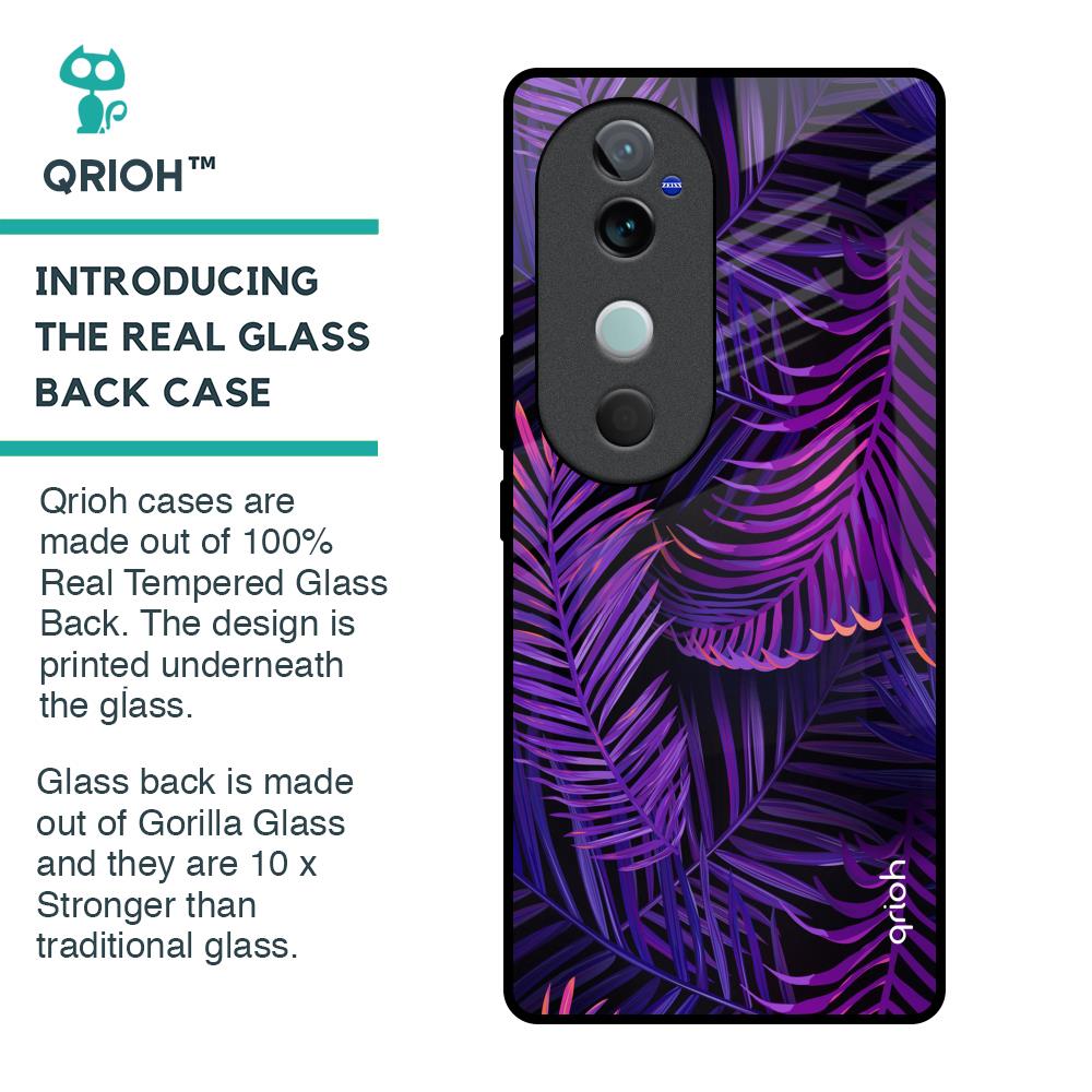 Plush Nature Glass Case for Vivo V40 5G
