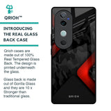 Modern Camo Abstract Glass Case for Vivo V40 5G