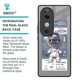 Space Flight Pass Glass Case for Vivo V40 5G