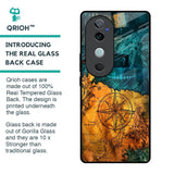 Architecture Map Glass Case for Vivo V40 5G