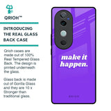 Make it Happen Glass Case for Vivo V40 5G