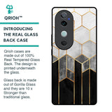 Tricolor Pattern Glass Case for Vivo V40 5G