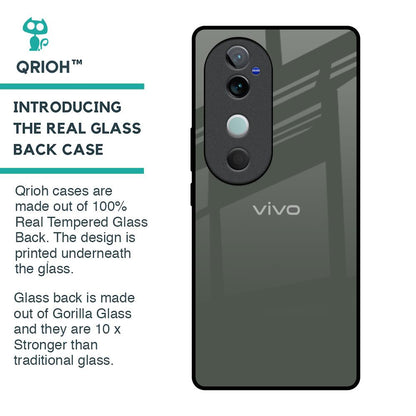 Charcoal Glass Case for Vivo V40 5G