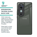 Charcoal Glass Case for Vivo V40 5G