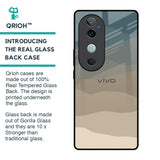 Abstract Mountain Pattern Glass Case for Vivo V40 5G