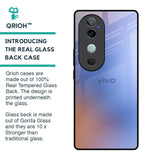 Blue Aura Glass Case for Vivo V40 5G