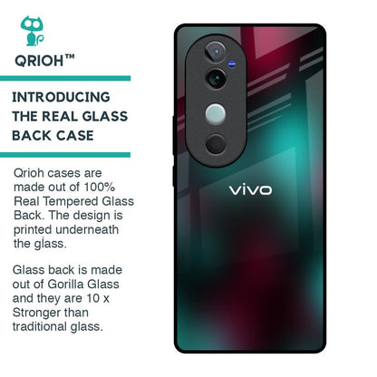 Dark Gradiant Glass Case for Vivo V40 5G