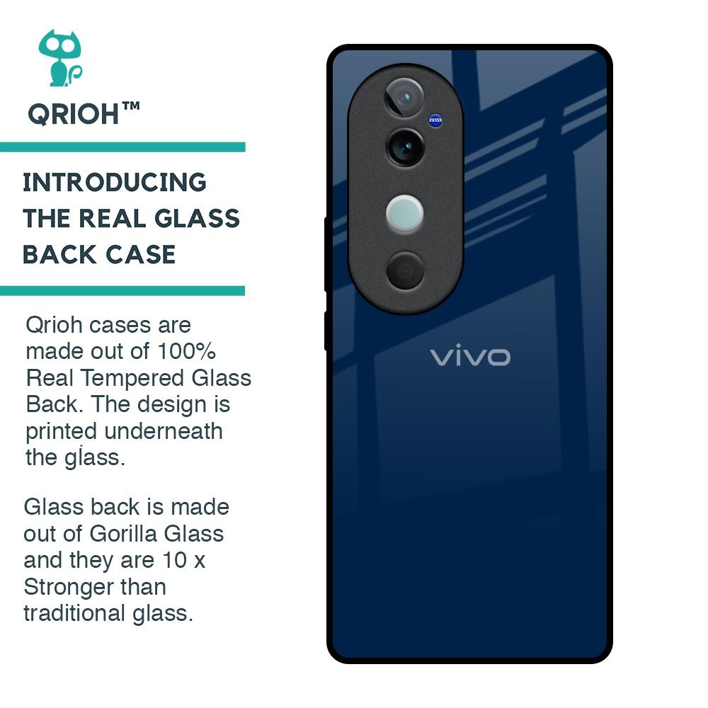 Royal Navy Glass Case for Vivo V40 5G