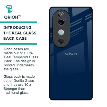 Royal Navy Glass Case for Vivo V40 5G