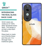 Creative Canvas Glass Case for Vivo V40 5G