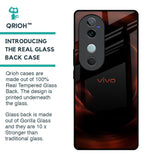 Evil Fire Glass Case for Vivo V40 5G