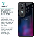 Pink Smudge Glass Case for Vivo V40 5G