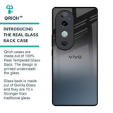 Dramatic Grey Glass Case for Vivo V40 5G